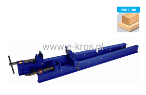 Ścisk stolarski 1500mm / 100x50mm