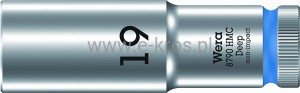 Końcówka nasadowa wymienna 19.0x83mm Deep HMC Wera