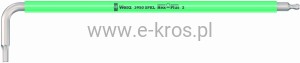 Klucz imbusowy z kulką  2.0x101mm Multicolour Wera
