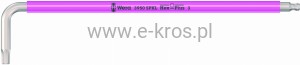 Klucz imbusowy z kulką  3.0x123mm Multicolour Wera