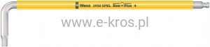 Klucz imbusowy z kulką  4.0x137mm Multicolour Wera