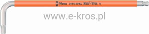 Klucz imbusowy z kulką  5.0x154mm Multicolour Wera