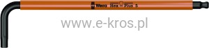 Klucz imbusowy z kulką  5.0x154mm Multicolour HF Wera