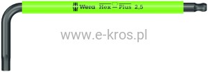 Klucz imbusowy z kulką  2.5x63mm Multicolour SPKS Wera 