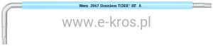 Klucz trzpieniowy TORX  8x90mm Multicolour SXL Wera  
