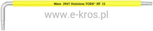 Klucz trzpieniowy TORX  15x123mm Multicolour SXL Wera 