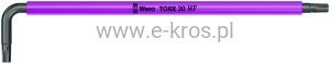 Klucz trzpieniowy TORX  20x137mm Multicolour SXL HF Wera