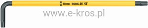 Klucz trzpieniowy TORX  25x154mm Multicolour SXL HF Wera
