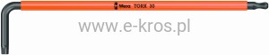 Klucz trzpieniowy z kulką TORX  30x72mm Multicolour SPXL Wera