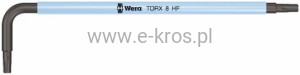 Klucz trzpieniowy TORX  8x76mm Multicolour SL Wera 