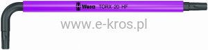 Klucz trzpieniowy TORX  20x96mm Multicolour SL Wera