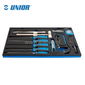 Zestaw narzędzi na wkładce 13szt. Unior