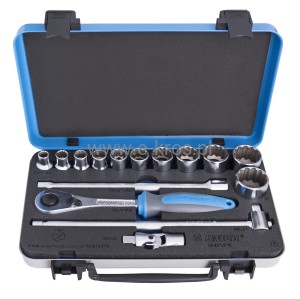 Zestaw nasadek 1/2" kaseta 10-32 mm (15szt.) Unior