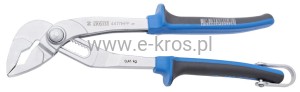 Szczypce nastawne 240mm do pomp wodnych chromowane z uchwytem Unior