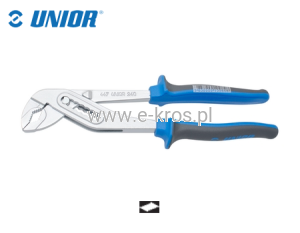 Szczypce nastawne 240mm chrom Unior