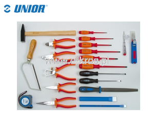 Zestaw narzędzi  21szt. Unior