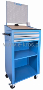 Stół mobilny z panelem narzędziowym 770x673x460.5mm Unior