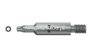 Końcówka TX10/ 45mm gwint M6 Wera