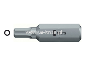 Końcówka imbusowa  1/4''x 70mm uchwyt 5/16'' Wera
