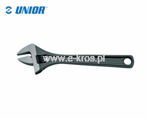 Klucz nastawny 250mm czarny Unior