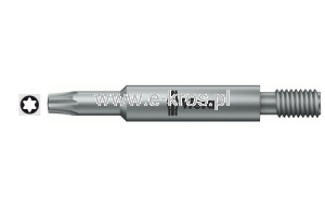 Końcówka TX15/ 45mm gwint 10/32'' Wera