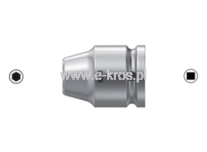 Adapter do bitów 5/16''x35mm kwadrat 1/2'' Wera
