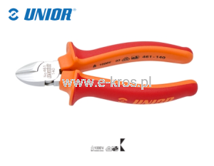 Szczypce tnące boczne 160mm VDE Unior