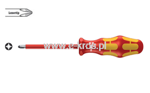 Wkrętak krzyżowy VDE PZ4x200mm 165 i Wera