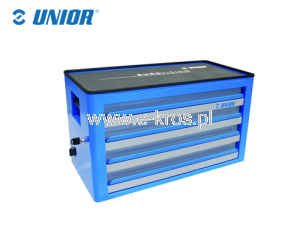 Skrzynka narzędziowa Eurovison 4 szuflady Unior