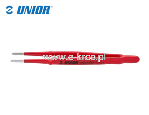 Pinceta precyzyjna VDE 150mm prosta Unior