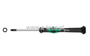 Wkrętak precyzyjny TORX z otworem T15x60mm Wera