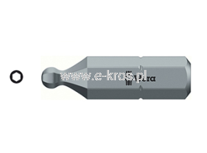 Końcówka imbusowa  5.0x 25mm z kulką Wera