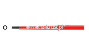 Trzpień wymienny imbusowy  5.0x154mm Wera