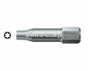Końcówka TX 9/ 25mm TORSION TZ Wera