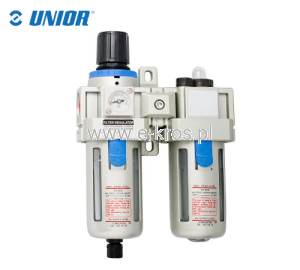 Zestaw przygotowania powietrza 1/2" 220mm Unior