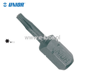 Końcówka TORX 27x25mm 3szt. Unior
