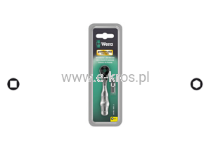 Grzechotka 1/4"x87mm mini z adapter. 1/4'' SB Wera