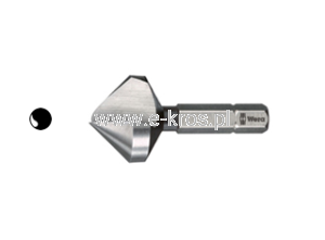 Pogłębiacz stożkowy 20.5x43mm 1-ostrzowy Wera