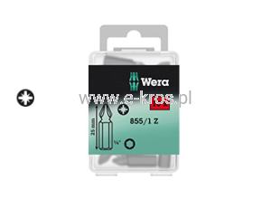 Zestaw końcówek PZ1/ 25mm Classic Z DIY 10szt.