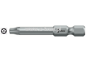 Końcówka TX10 IPR/ 50mm z otworem TORX PLUS Wera