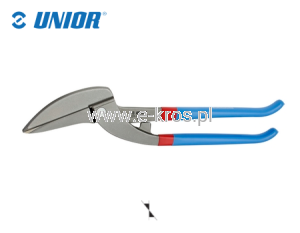 Nożyce do blachy 350mm Pelikan Prawe Unior