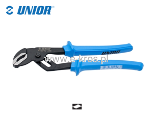 Szczypce nastawne 240mm czarne Unior
