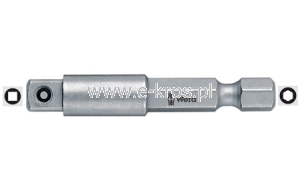 Adapter do nasadek 1/4''x100mm uchwyt 1/4'' Wera