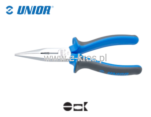Szczypce tnące półokr. 170mm chwyt chrom Unior