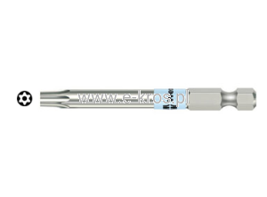 Końcówka TORX T20/89mm Inox z otworem Wera