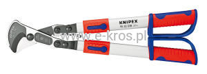 NOŻYCE DO KABLI 570MM Z MECHANIZMEM ZAPADKOWYM