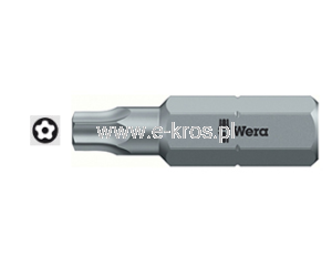 Końcówka TX 9 IPR/ 25mm z otworem TORX PLUS Wera
