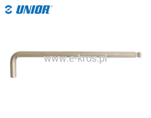 Klucz imbusowy z kulką  2,5mm długi Unior