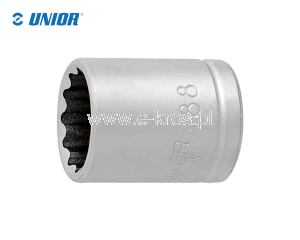 Nasadka 1/4"  9/32'' 12-kątna Unior