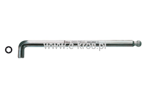 Klucz imbusowy z kulką  3.0x126mm długi PKLS Wera